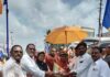 भीमा कोरेगाव ते पंढरपूर धम्म रथ पदयात्रा यांचे दौंड भारतीय बौद्ध महासभा यांच्यावतीने दौंड-कुरकुंभ मध्ये उत्साहात स्वागत.