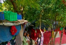 रंगों के जरिए नन्हे कलाकारों ने दिखाई बदलते भारत की तस्वीर